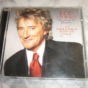 Rod Stewart Audio CD Great American Song Book. $5.00 AS AN ADD ON
